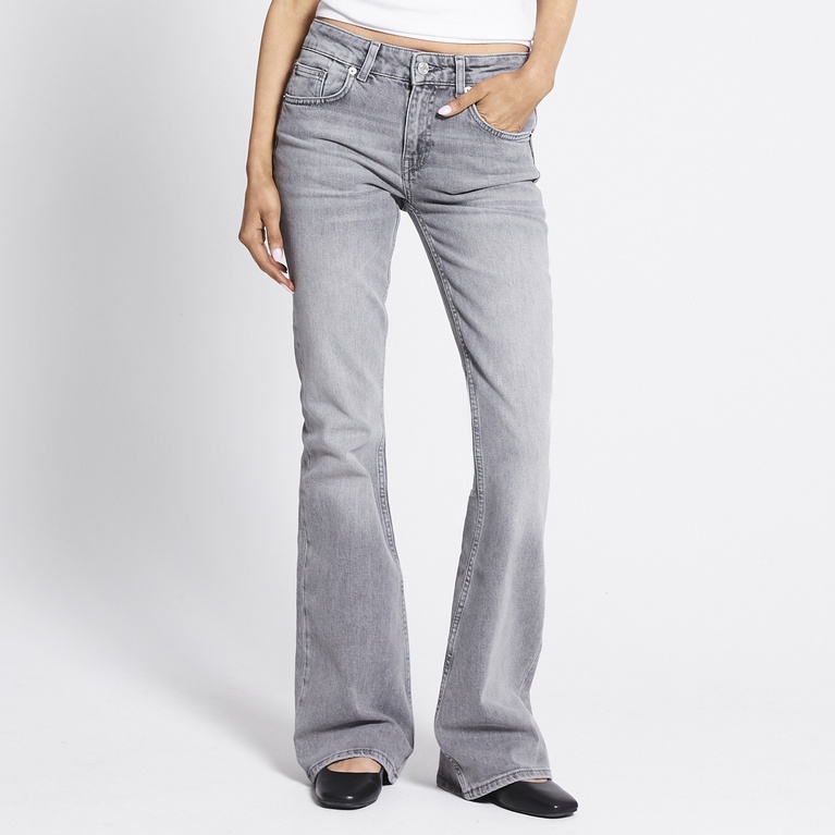 Low waist bootcut jeans "Low Boot" Grey 2